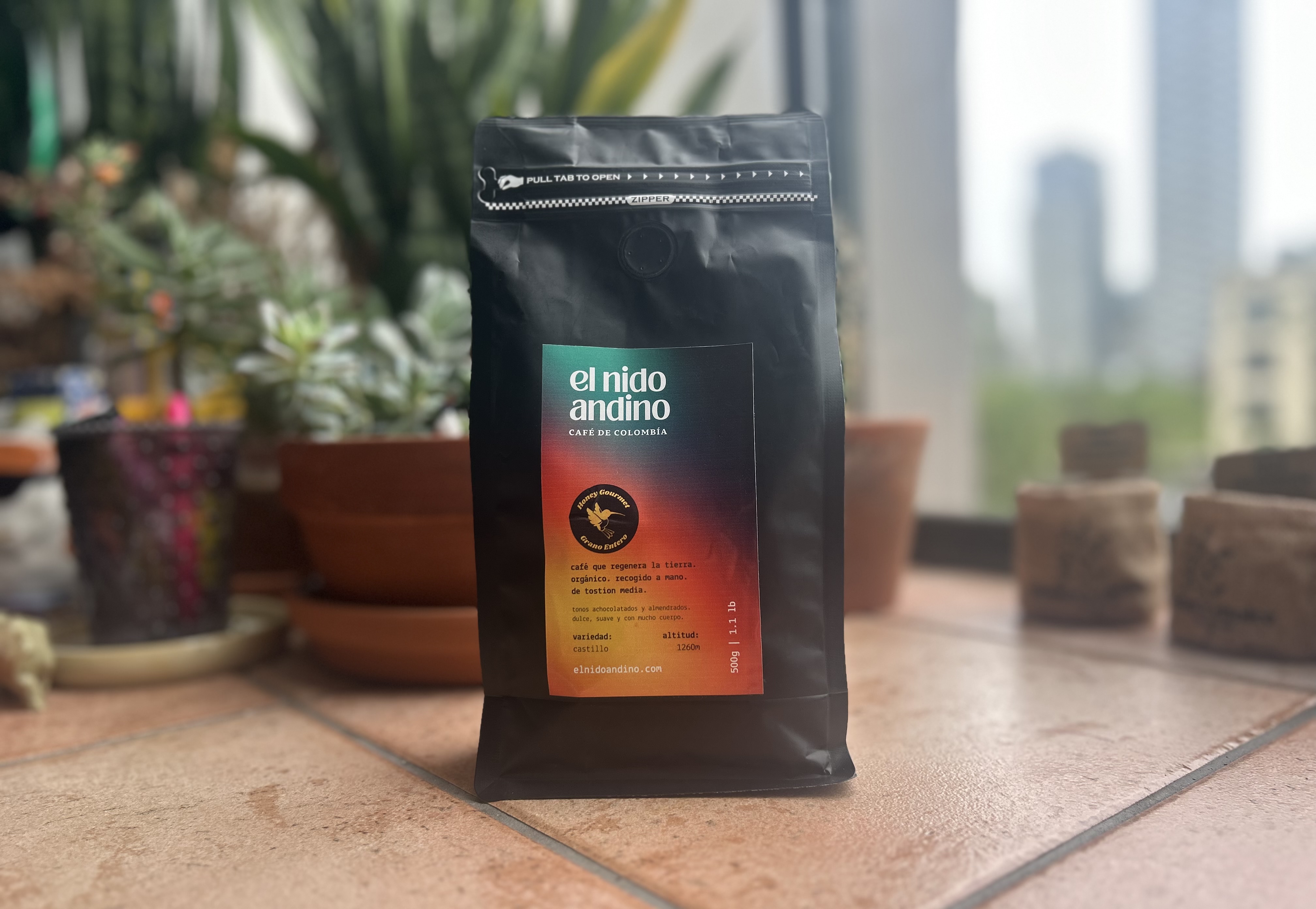 El Nido Andino Honey Gourmet coffee